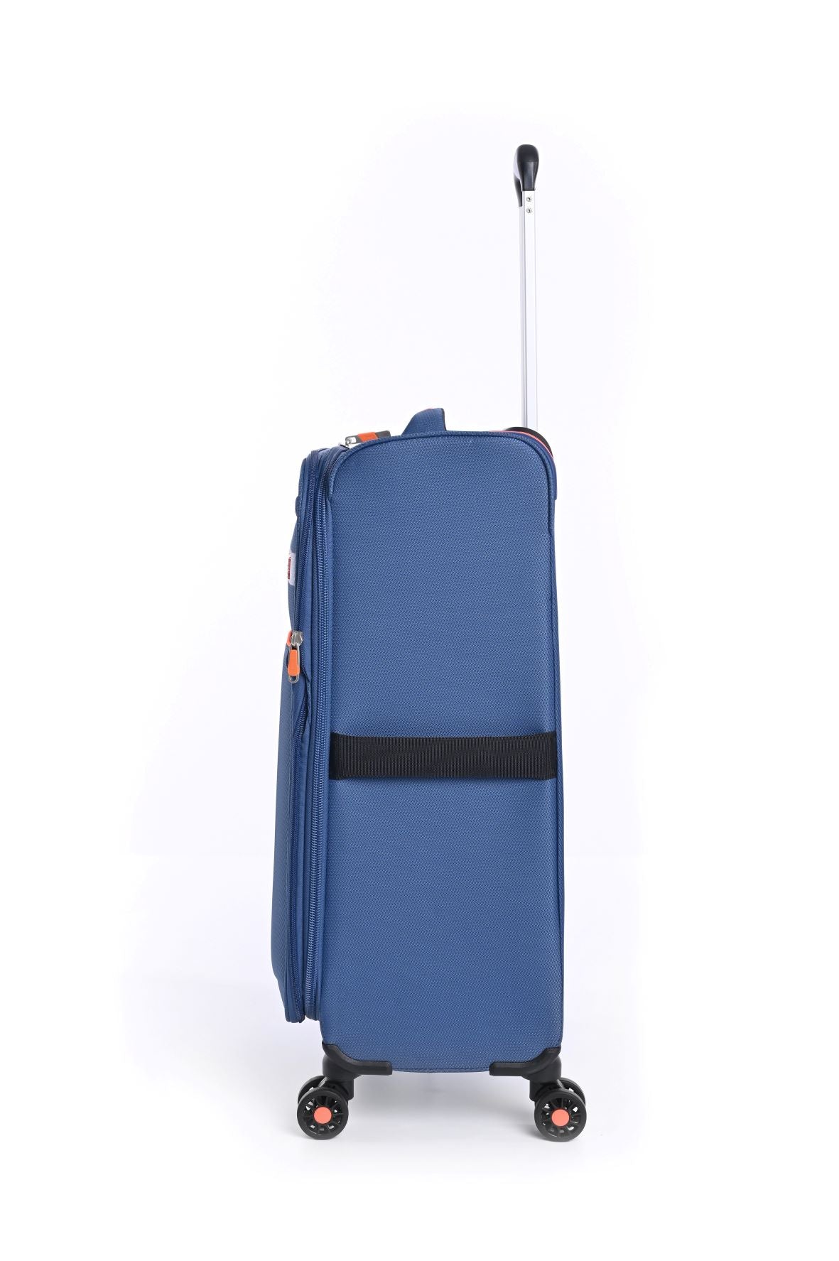 מזוודת בד קלה מבט מהצד