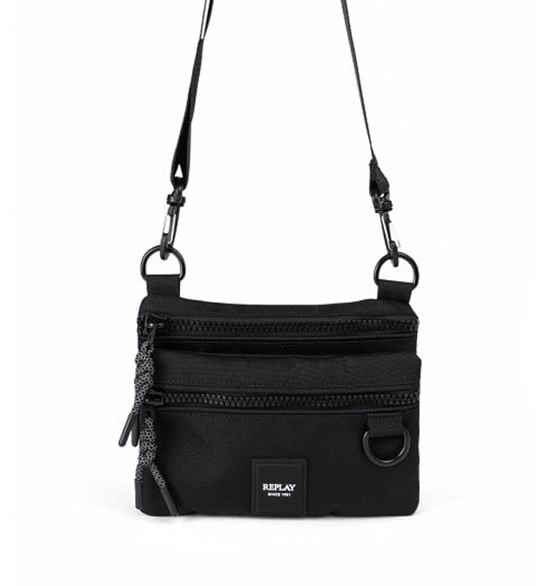 תיק צד / קרוסבודי יוניסקס שחור CROSSBODY מבית המותג REPLAY