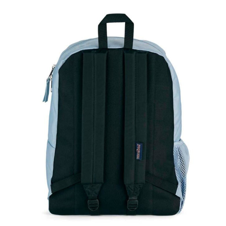 תיק גב בית ספר דגם CROSS TOWN מבית המותג Jansport- כחול מאחורה
