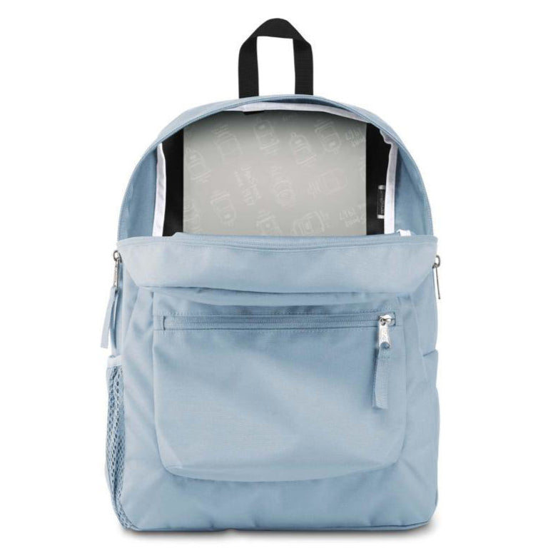 תיק גב בית ספר דגם CROSS TOWN מבית המותג Jansport - כחול פתוח