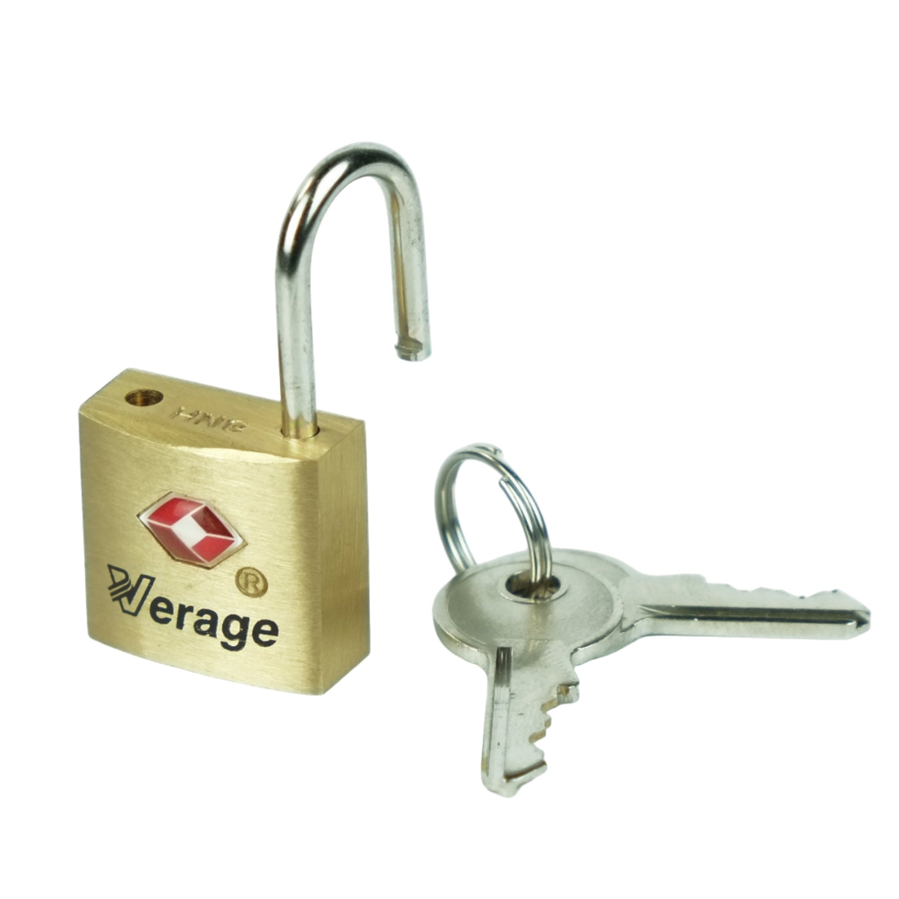 מנעול עם מפתח למזוודות ותיקים בתקן TSA007 מבית VERAGE דגם VG-5130