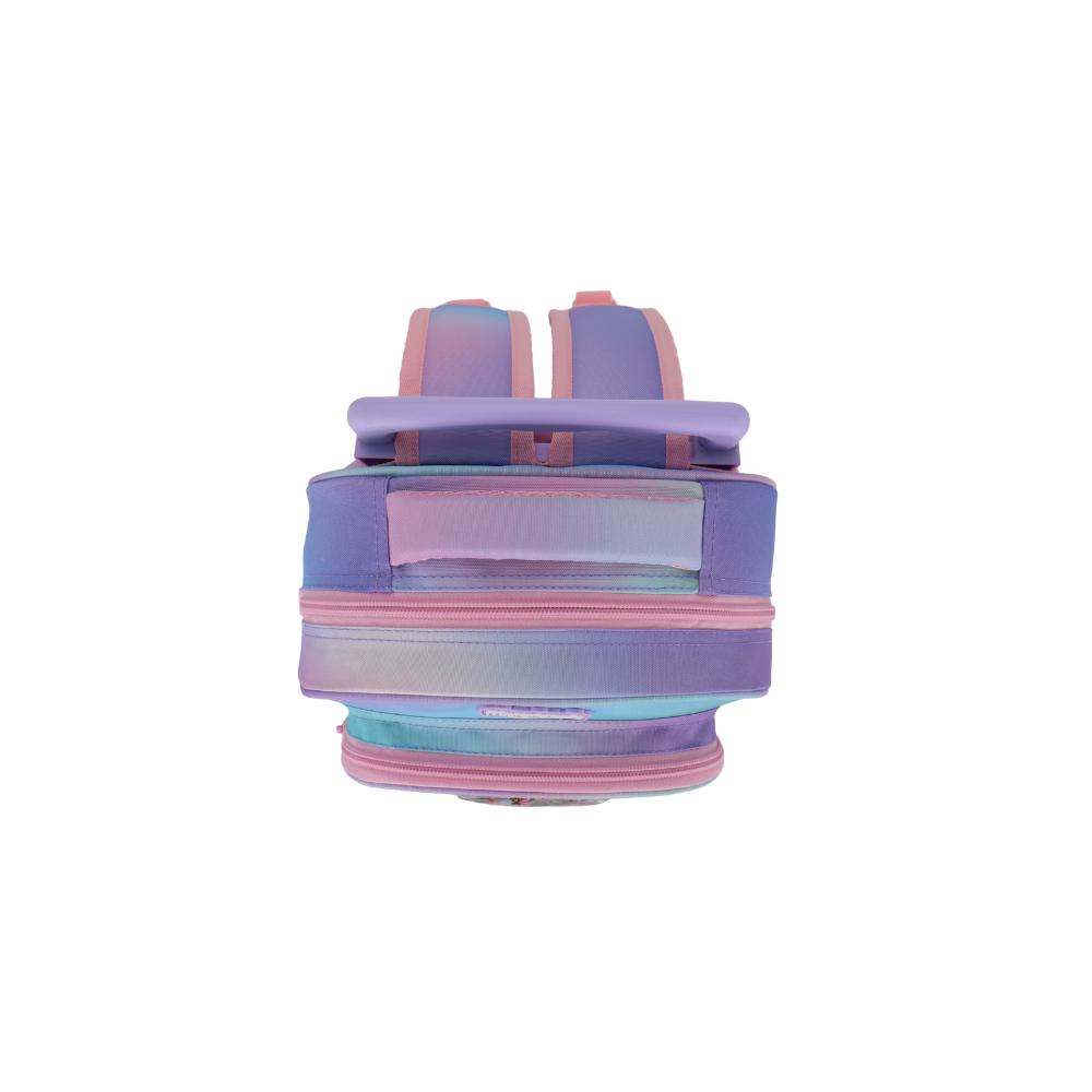 סט תיק גן עם טרולי מובנה 5 ב 1 דגם לב שקוף מסדרת Dreamland Trolly set מבית Marshmelo