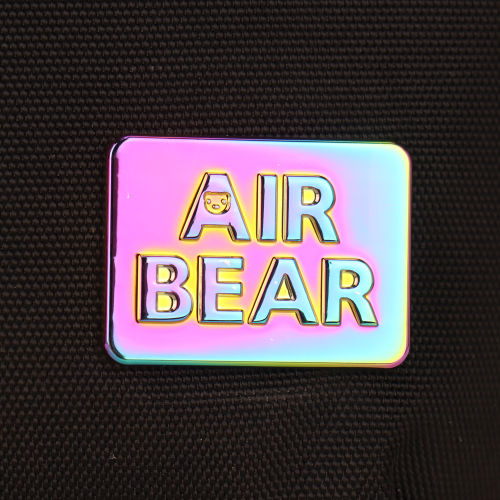תיק גב מתרחב וקלמר דו תאי Urban Check מבית Air Bear