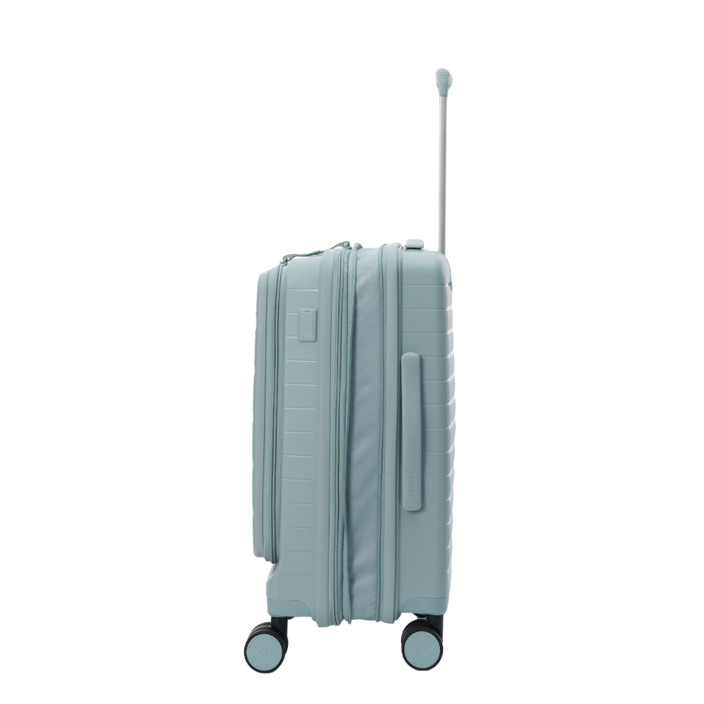 מזוודה טרולי עליה למטוס קשיחה ״20 בלתי שבירה עם פתיחה כפולה דגם Tenby Monti מבית היוקרה האנגלי VERAGE