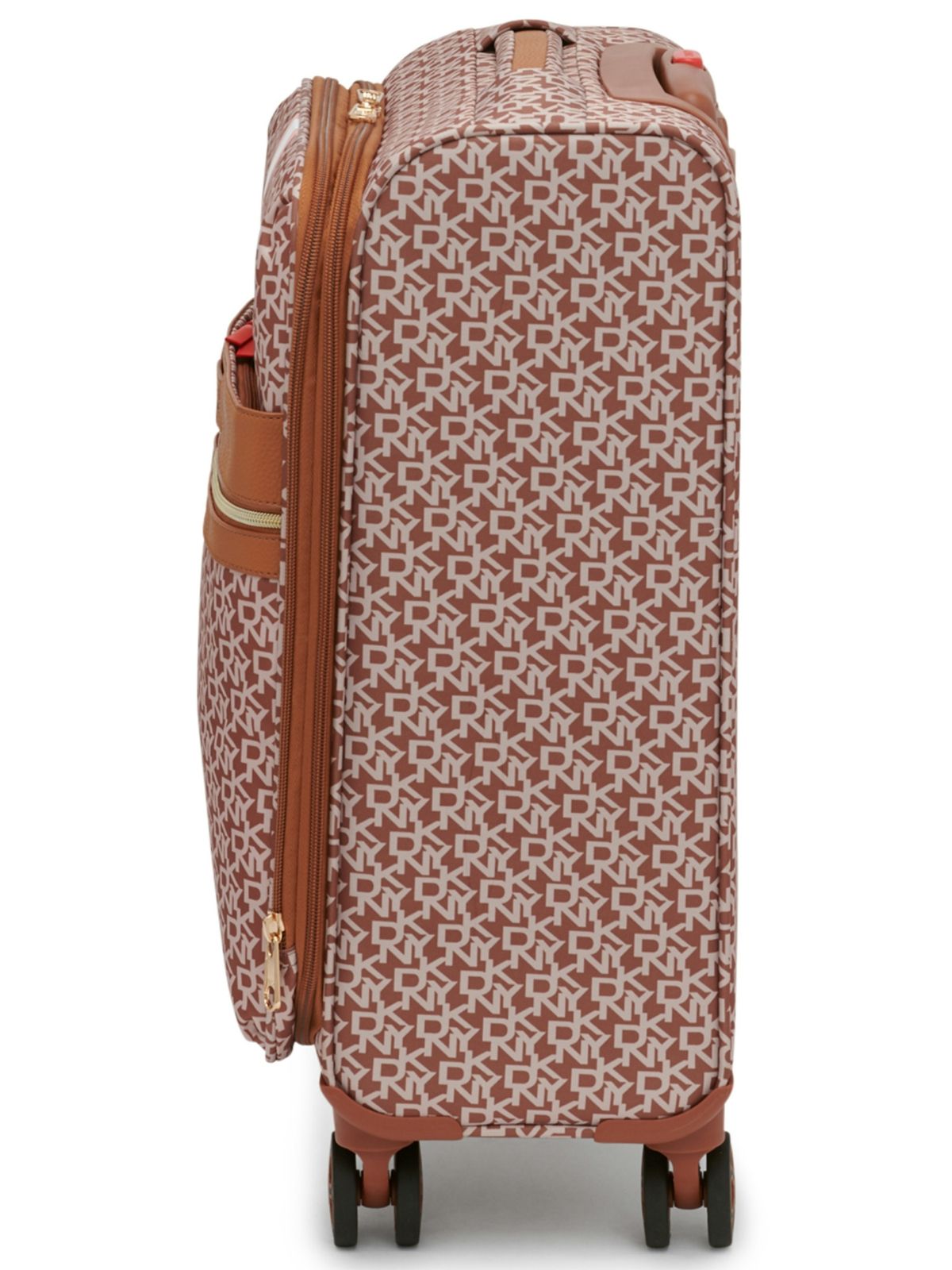 מזוודה בד טרולי עליה למטוס 20" אופנתית מבית מעצבת העל Donna Karan DKNY דגם SIGNATURE 636