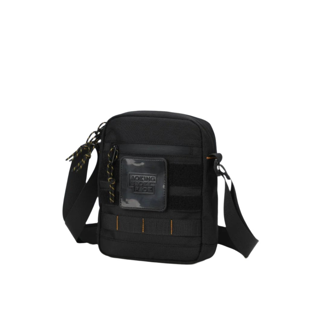 תיק צד תכף שחור איכותי לגבר מבית AOKING דגם XK3056