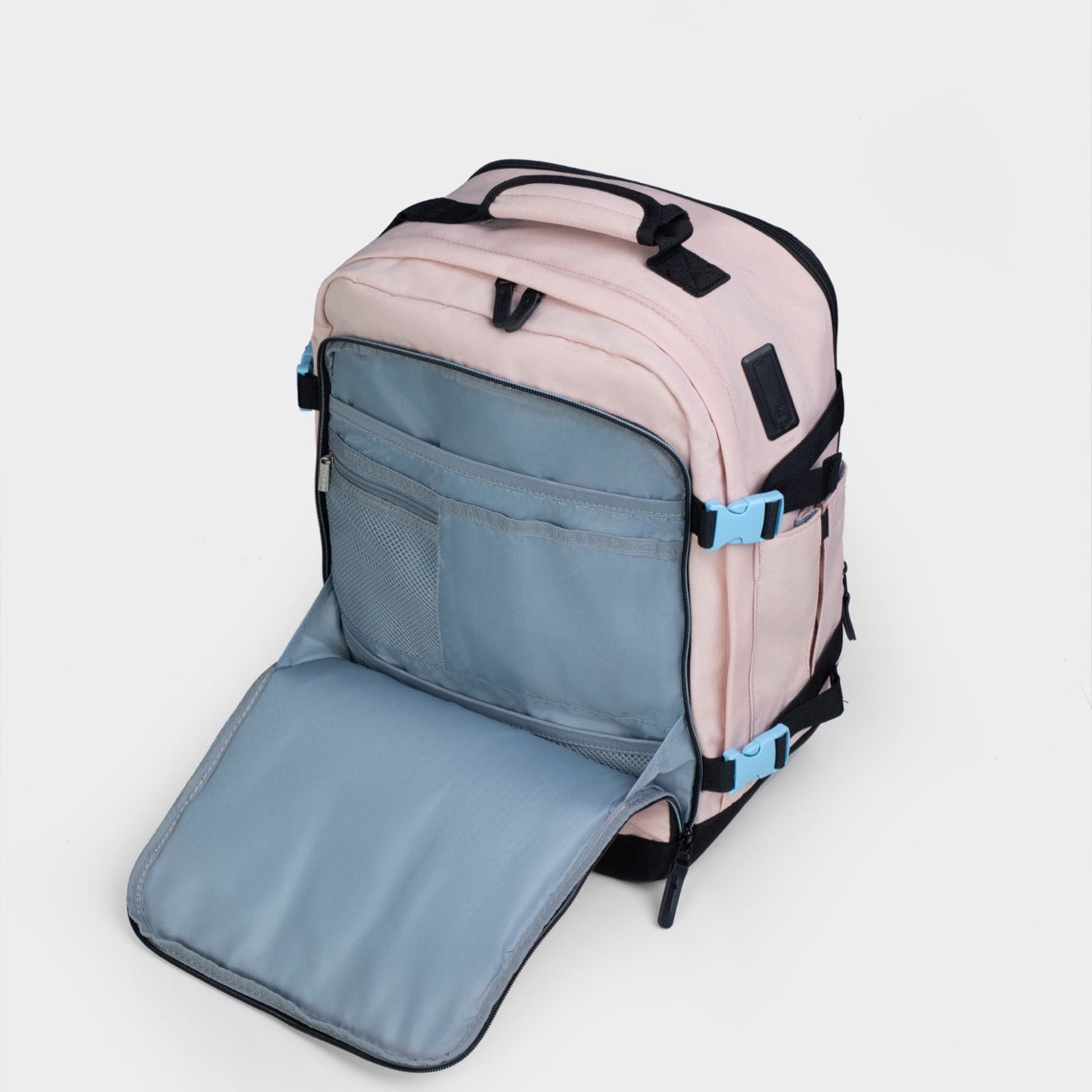 תיק עליה למטוס מתרחב מבית המותג ®CABIN FLY דגם SkyLite מידה S 40x25x20cm