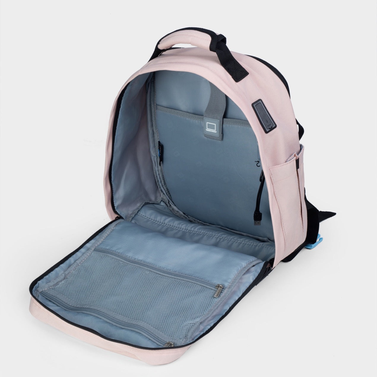 תיק עליה למטוס מתרחב מבית המותג ®CABIN FLY דגם SkyLite מידה S 40x25x20cm