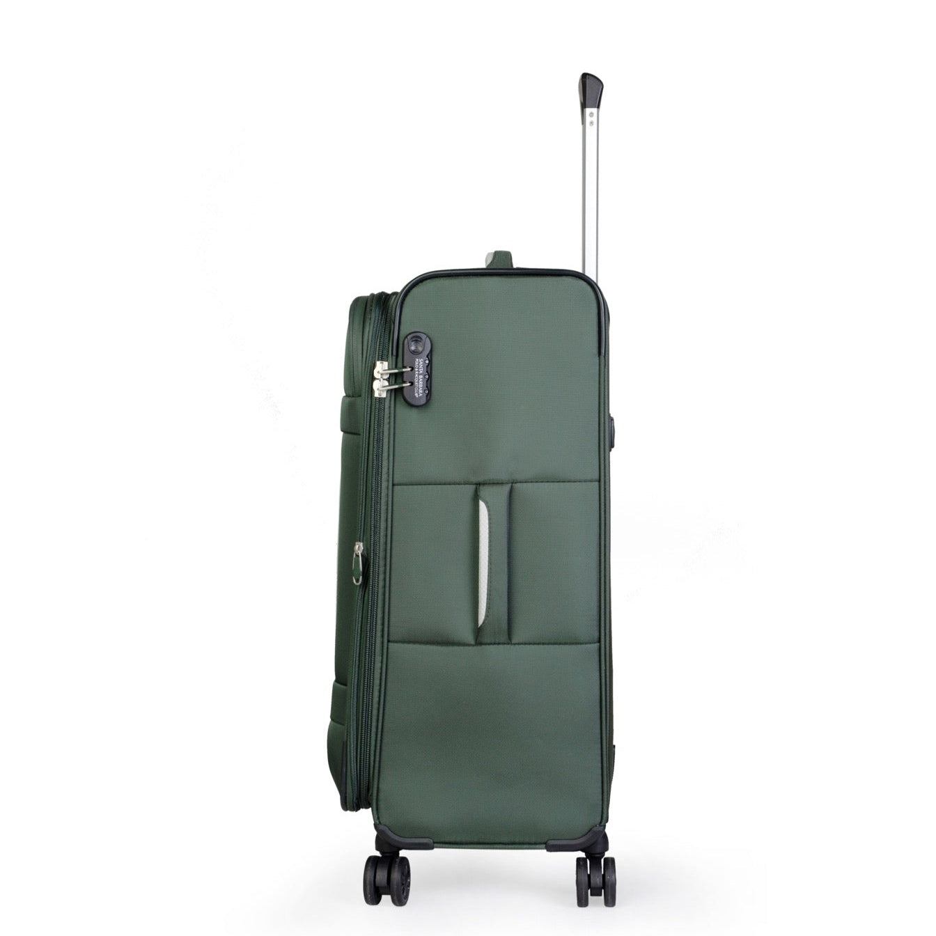 מזוודה בינונית אופנתית מתרחבת בד "25 דגם LOS ANGELES מבית המותג היוקרה POLO CLUB