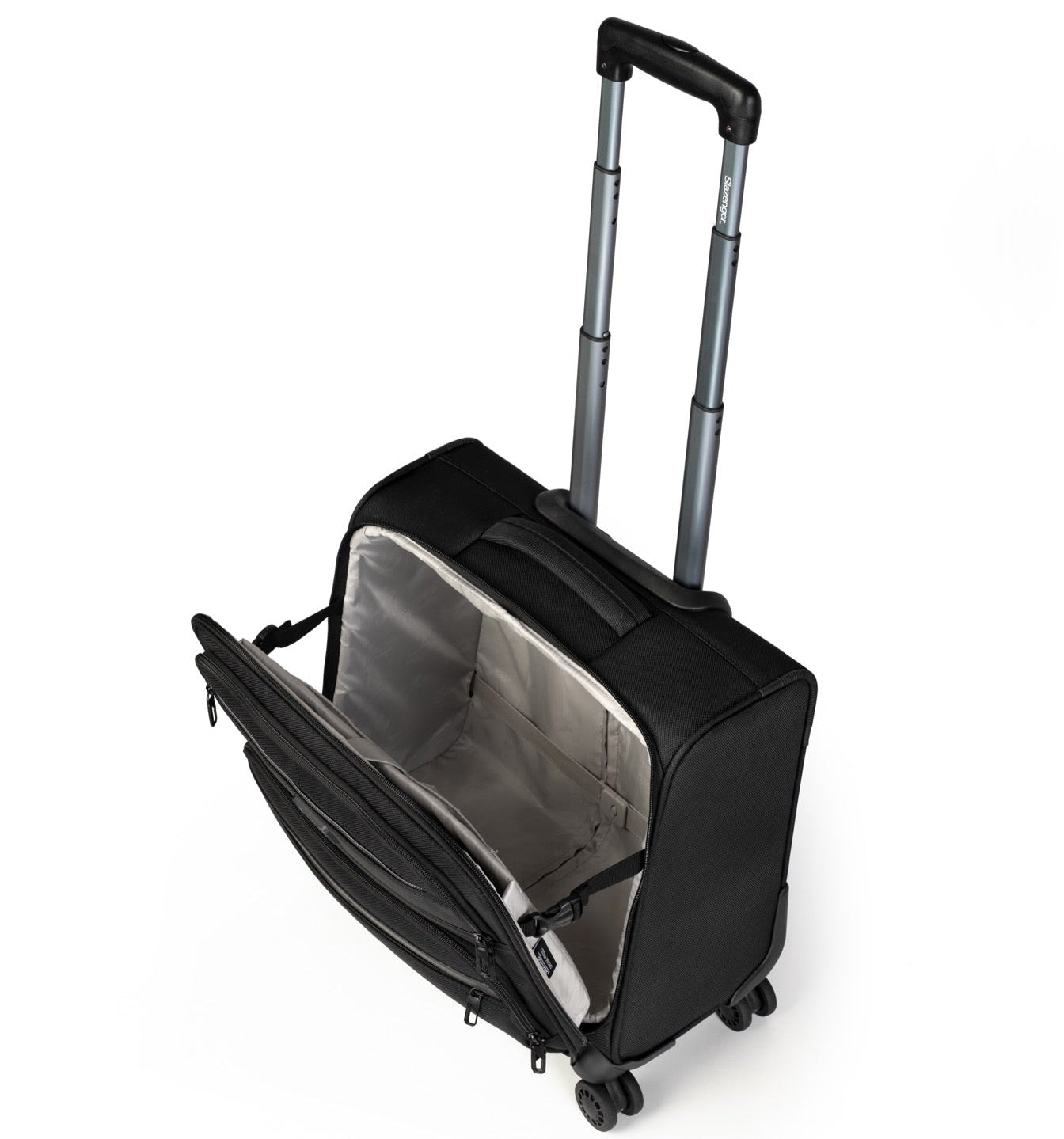 טרולי עסקי עם תא למחשב LAPTOP CASE מבית המותג SLAZENGER סדרת OXFORD