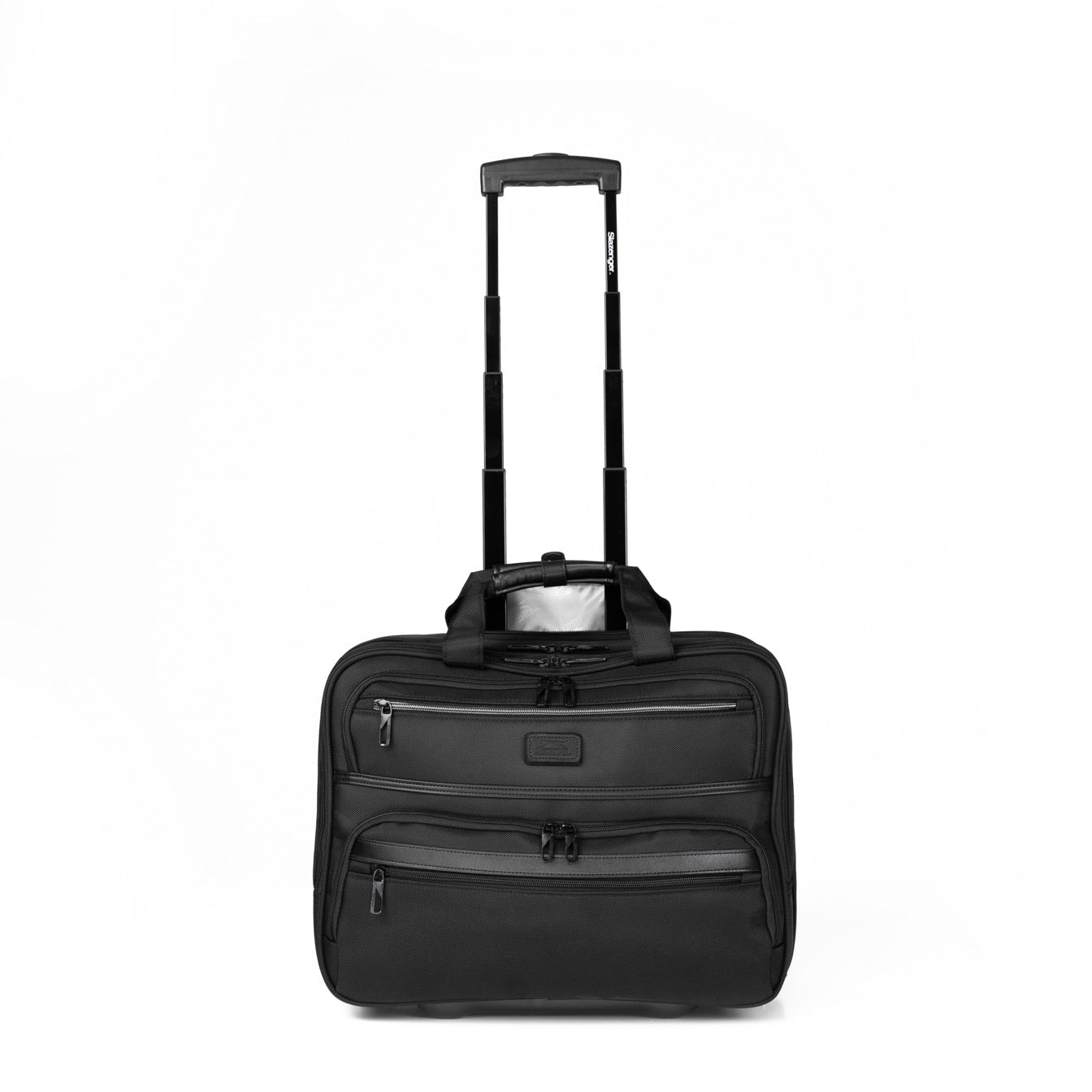 מזוודת טרולי עסקים 2 גלגלים עם תא לללפטופ LAPTOP CASE מבית המותג SLAZENGER סדרת OXFORD