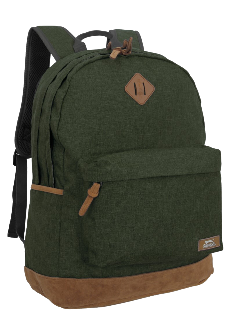 תיק גב מודפס לבית הספר עם שני תאים SLAZENGER דגם School Backpack