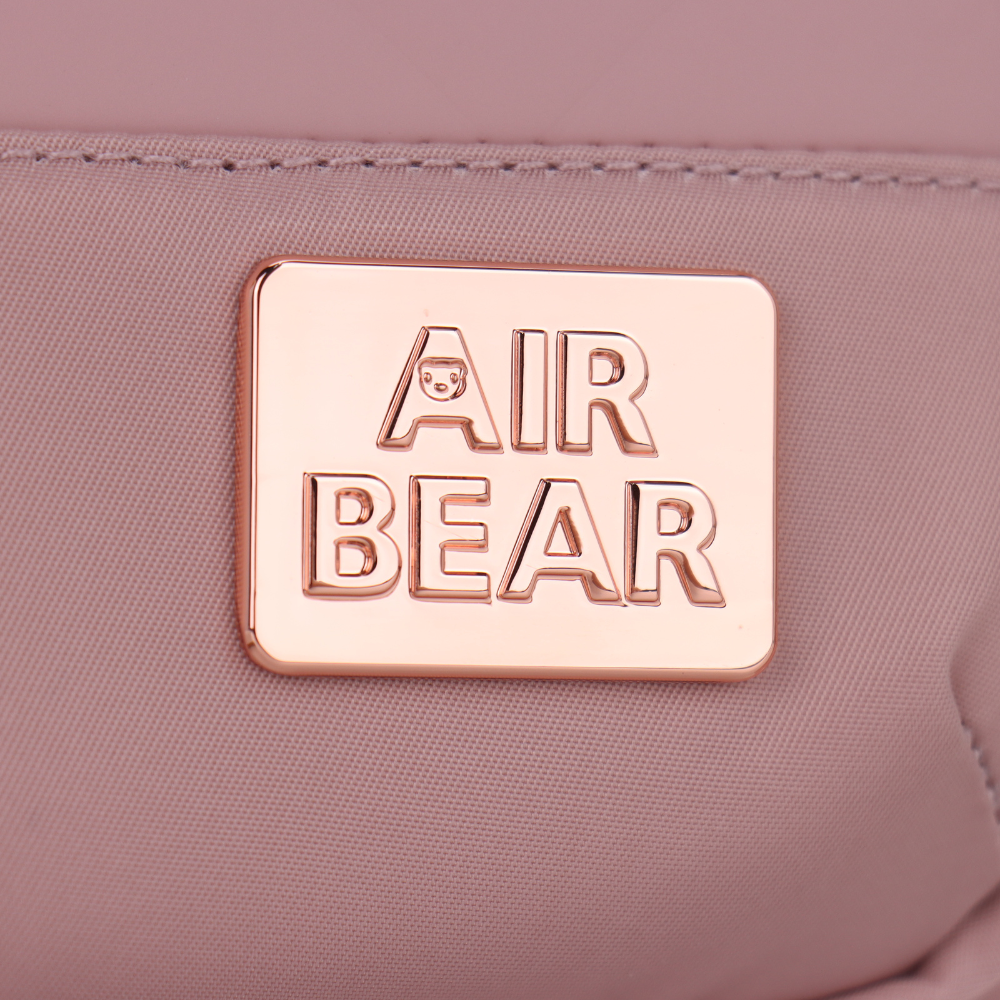 תיק גב חצי אורטופדי לבית הספר Soft Glam מבית Air Bear לוגו