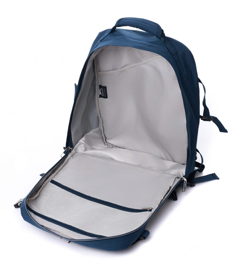 תיק עליה למטוס מתאים לחברות לואו קוסט מבית SLAZENGER דגם Clite Cabin פתוח