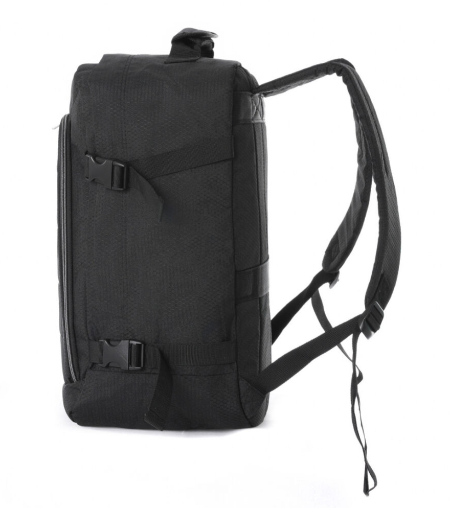 סט מזוודות בד גדולה "28, טרולי "14.5 ותיק עליה למטוס סופר לייט מבית  Slazenger דגם C-lite