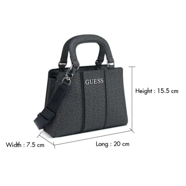 תיק צד יוקרתי לנשים דגם RADLEIGH MINI SATCHEL מבית מותג האופנה העולמי GUESS