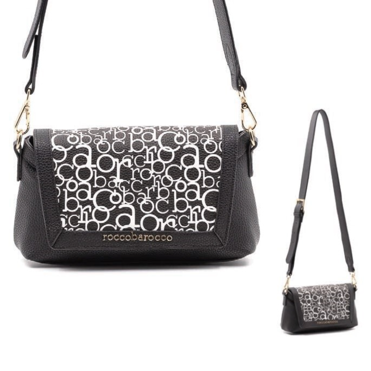 תיק צד אלגנטי דגם Tracollina מבית מעצב האופנה העולמי Roccobarocco