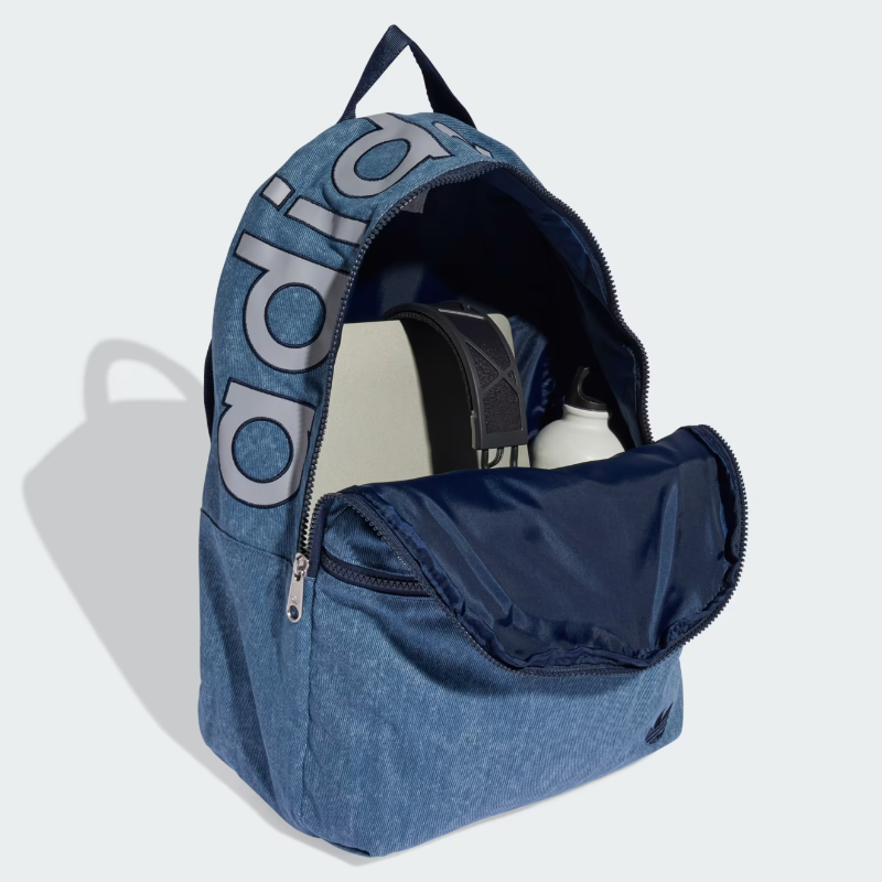 תיק גב בעיצוב ג'ינס ADIDAS CL BACKPACK WASHED EFFECT (KC86473)