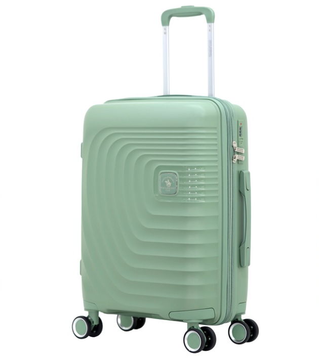 סט מזוודות קשיחות מעוצבות ובלתי שבירות דגם Milwaukee מבית Polo Club