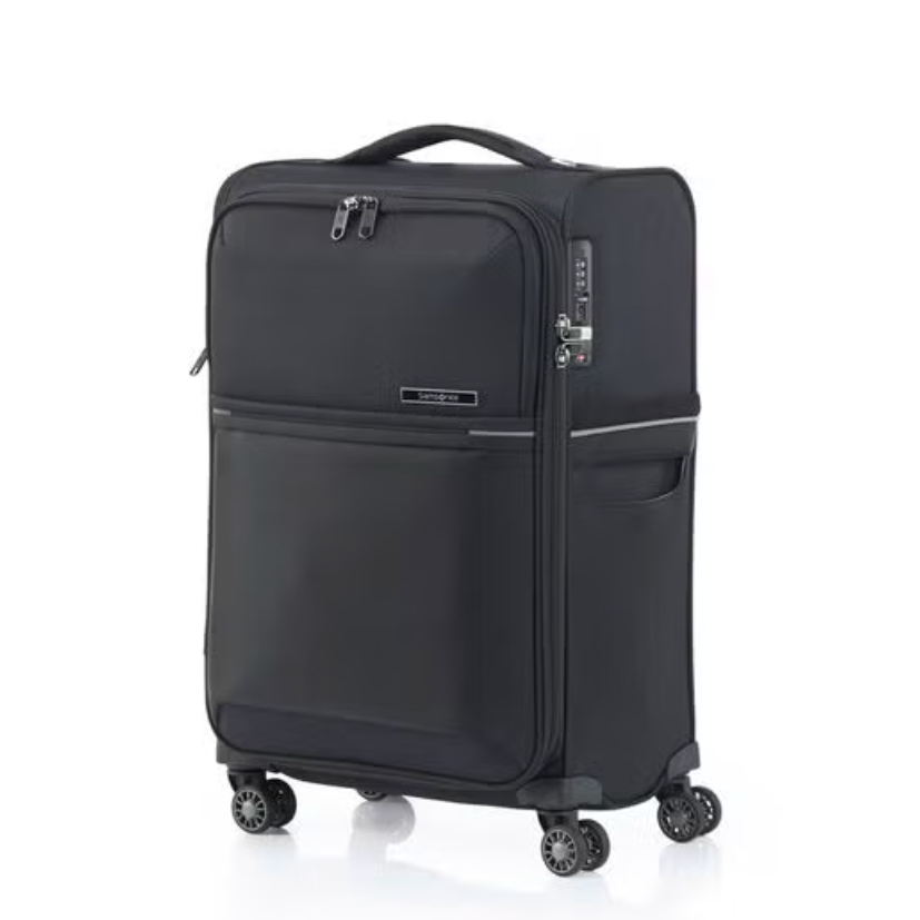 מזוודה טרולי בד עליה למטוס ״20 קלה במיוחד 1.9 ק״ג מבית סמסונייט Samsonite דגם 73H Spinner