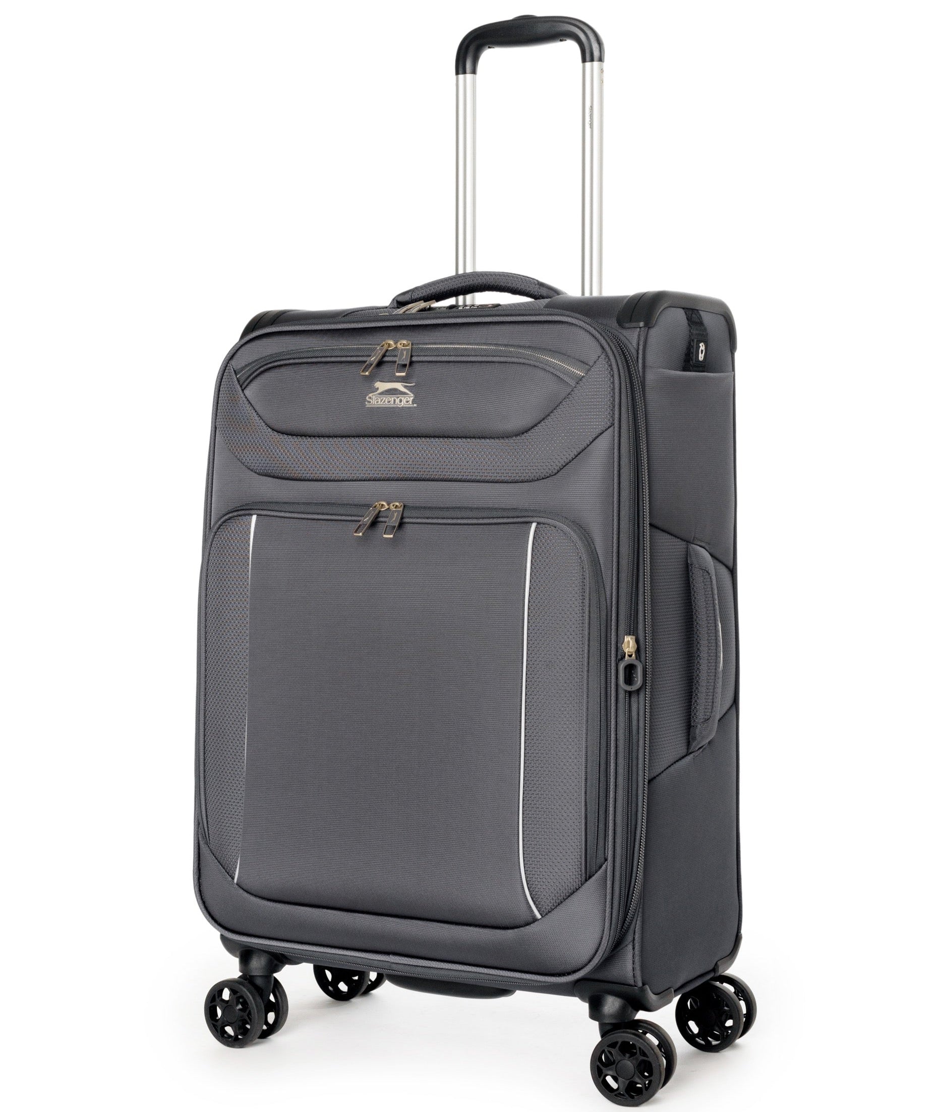 מזוודה בד בינונית פרמיום "24 דגם Metro Flux מבית מותג היוקרה האנגלי SLAZENGER