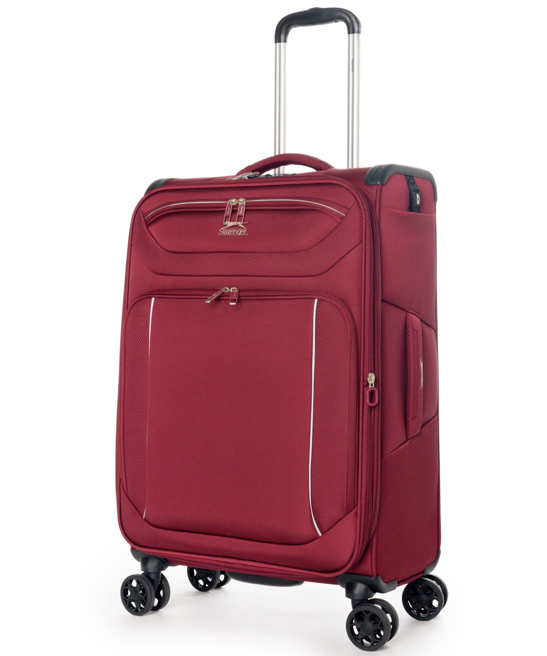 מזוודה בד בינונית פרמיום "24 דגם Metro Flux מבית מותג היוקרה האנגלי SLAZENGER