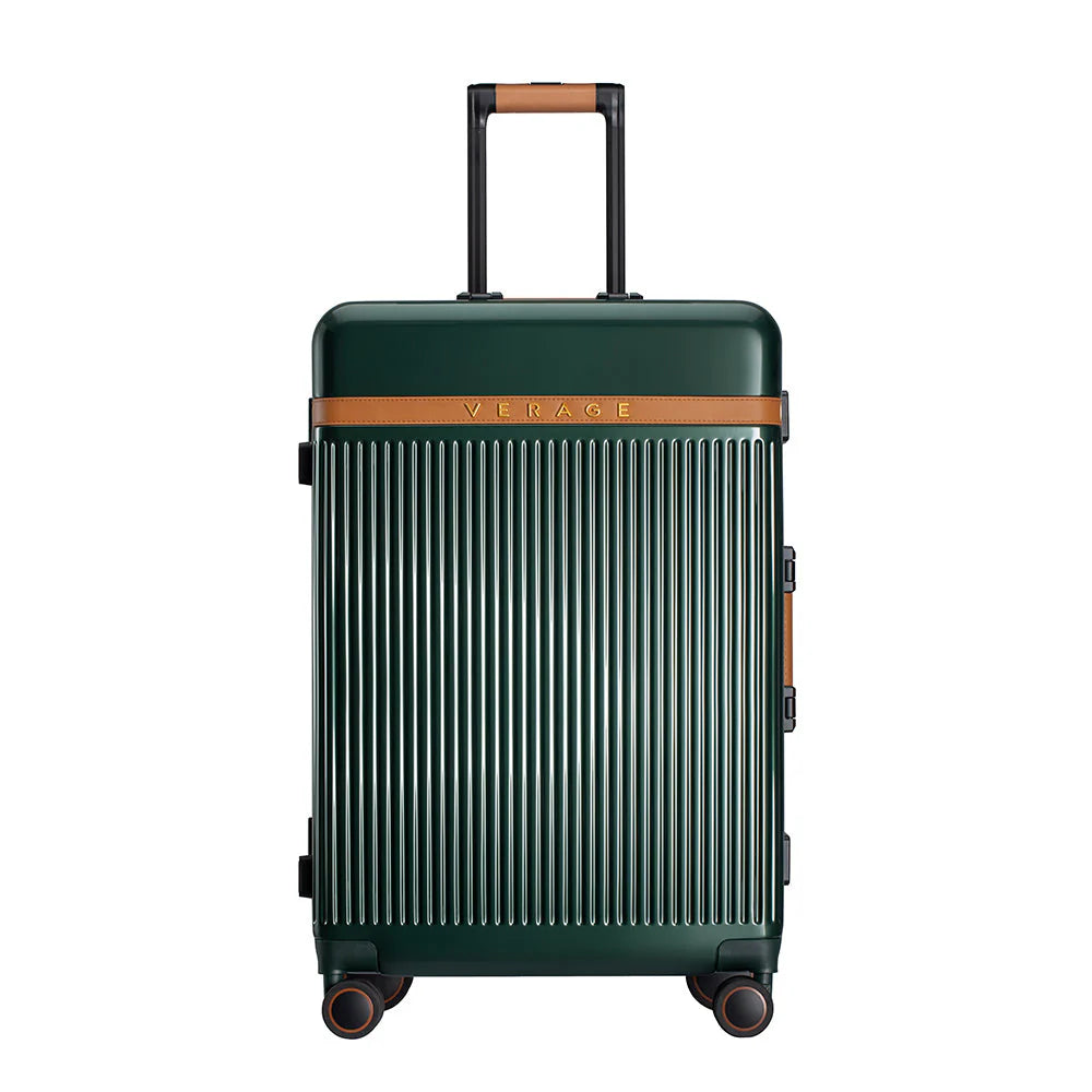 מזוודה בינונית קשיחה ויוקרתית 25" מבית המותג VERAGE דגם WINDSOR המזוודה שמככבת במגזיני אופנה רבים