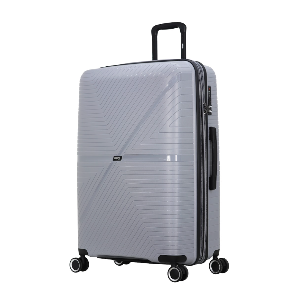 מזוודה גדולה ״28 קשיחה איכותית בלתי שבירה PP דגם LYNX מבית המותג GIPRO JAPAN