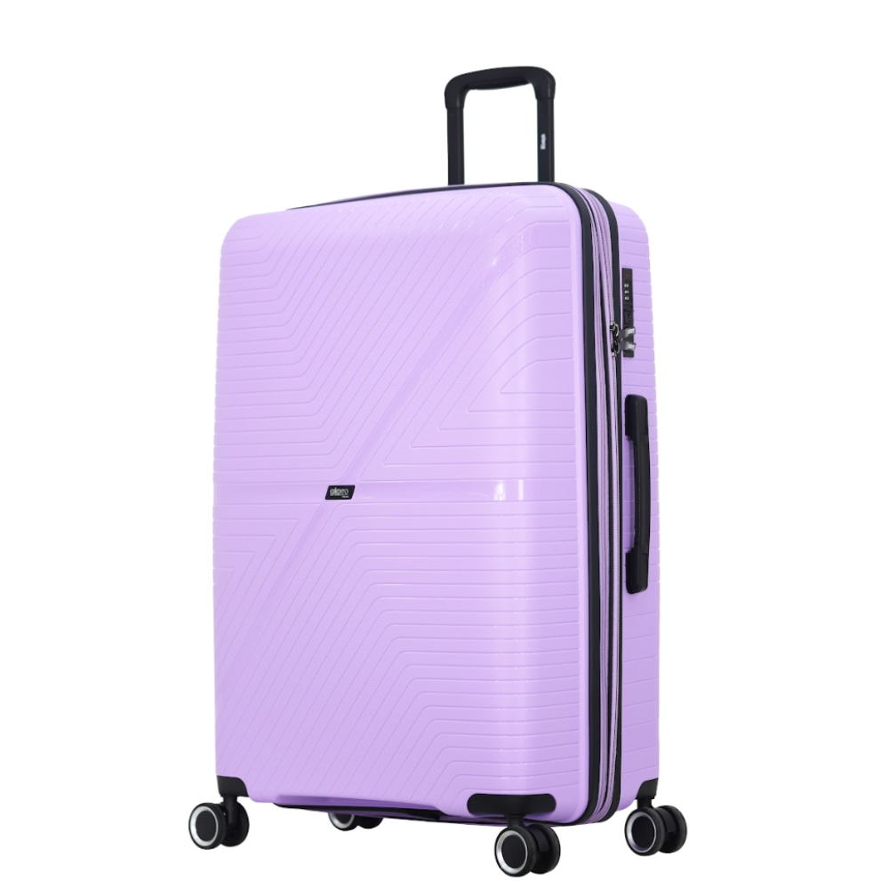 מזוודה גדולה ״28 קשיחה איכותית בלתי שבירה PP דגם LYNX מבית המותג GIPRO JAPAN