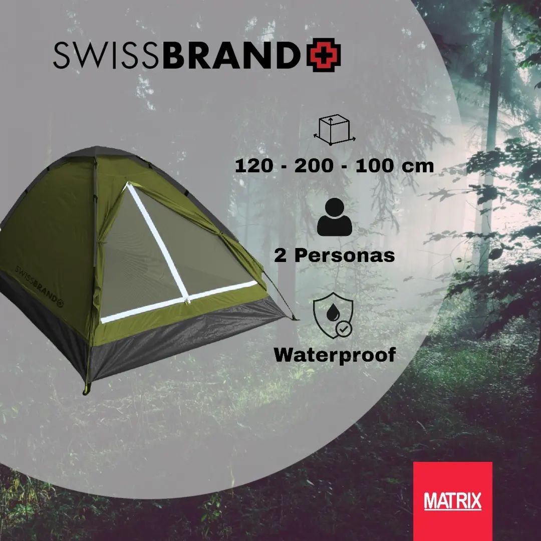 אוהל SWISS BRAND 2 אנשים