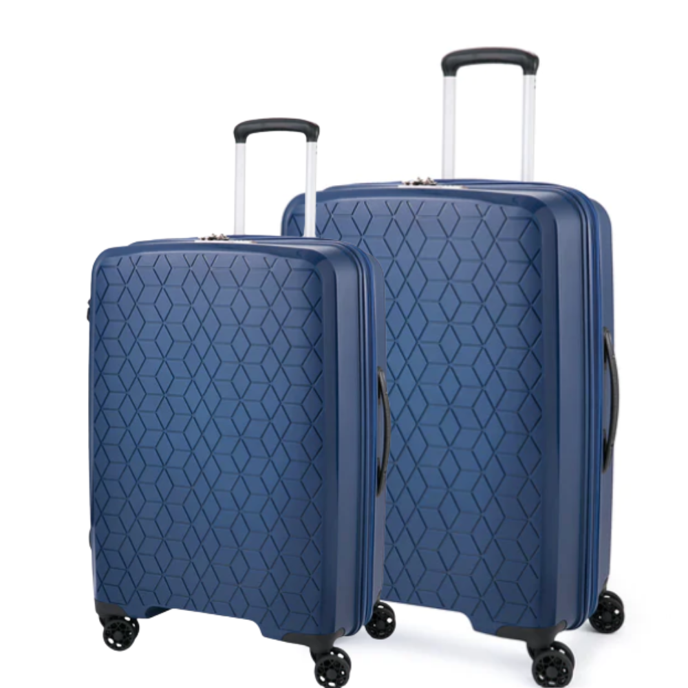 סט זוג מזוודות קשיחות גדולה ״29 ובינונית ״24 מבית היוקרה VERAGE דגם DIAMOND המפואר