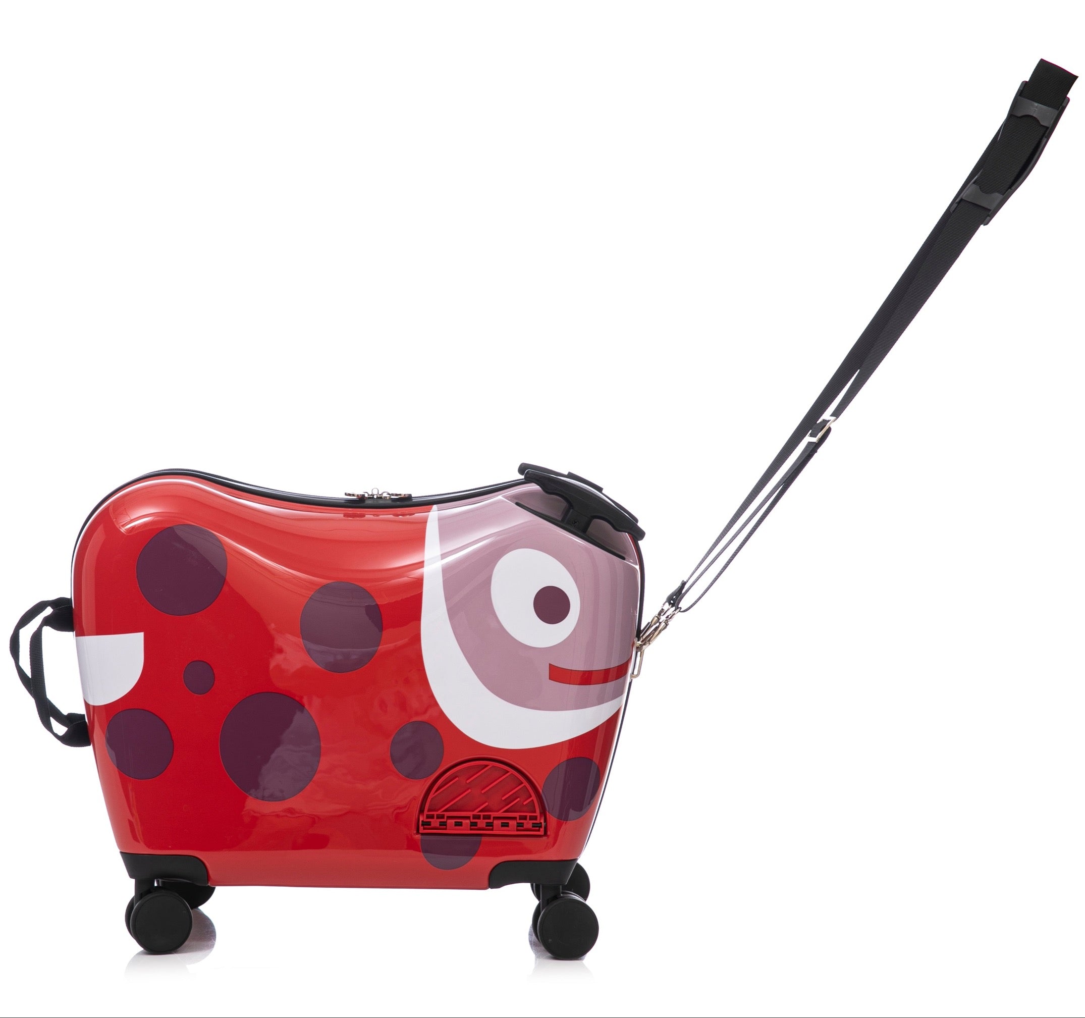 מזוודת ילדים צבעונית ומעוצבת מבית Marshmelo דגם Red Ladybug
