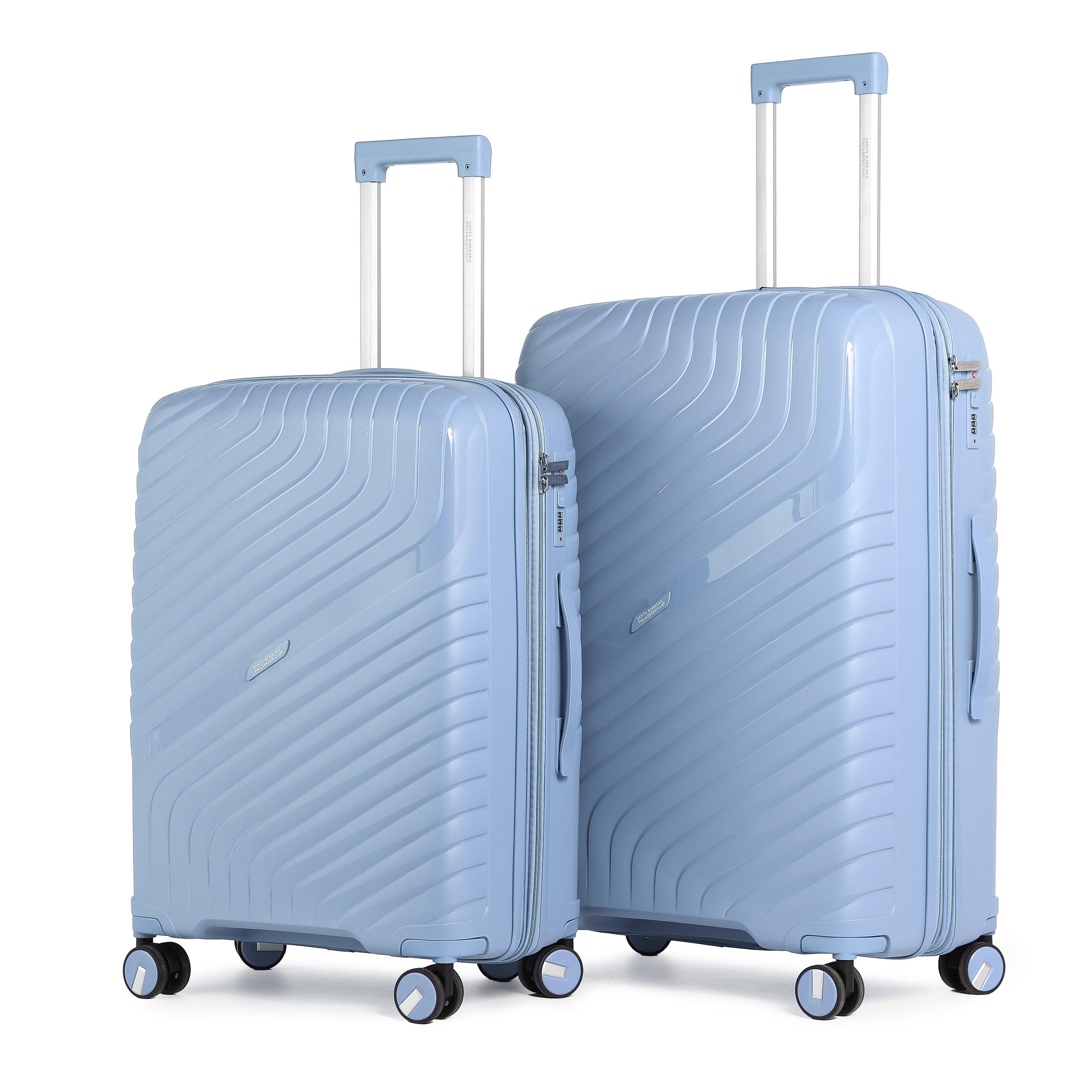 סט 2 מזוודות קשיחות בלתי שבירות PP דגם STAMFORD מבית המותג היוקרתי POLO CLUB - 28',24'