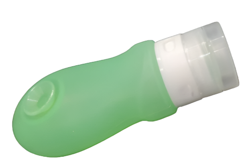 זוג בקבוקי סיליקון לטיולים מבית המותג VERAGE