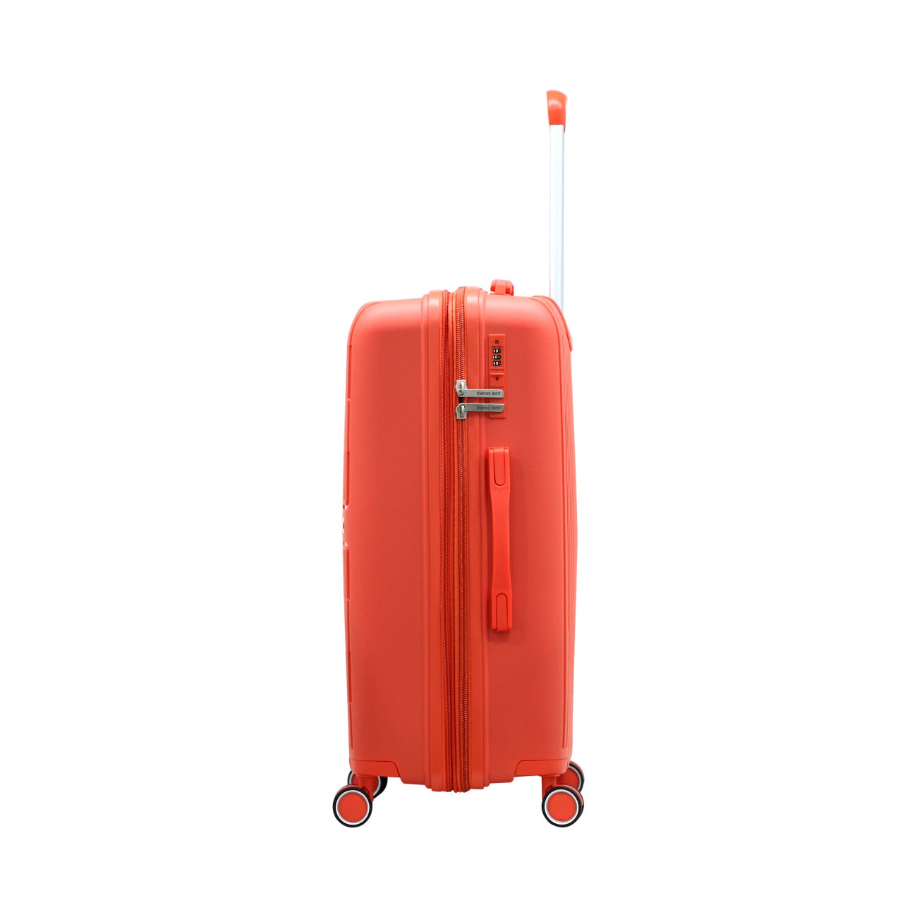 SWISS SKY סט 3 מזוודות קשיחות בלתי שבירות דגם VOYAGER מבית המותג היוקרתי
