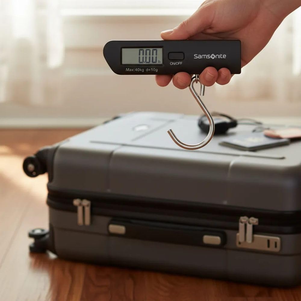 משקל מזוודות דיגיטלי עד 40 ק״ג מבית samsonite
