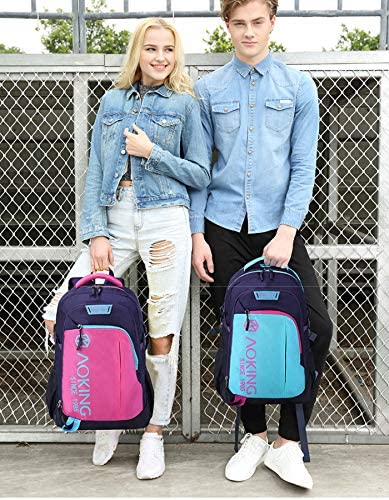 תיק גב איכותי לבית הספר AOKING דגם School Backpack במגוון צבעים