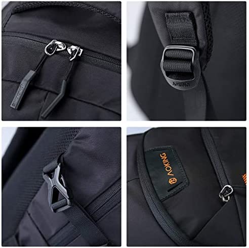 תיק גב איכותי לבית הספר AOKING דגם School Backpack מבט מקרוב