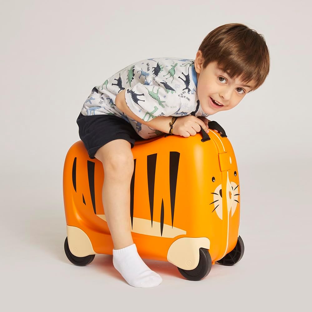 מזוודת רכיבה לילדים Dream Rider Ride-On מבית Samsonite דגם Tiger