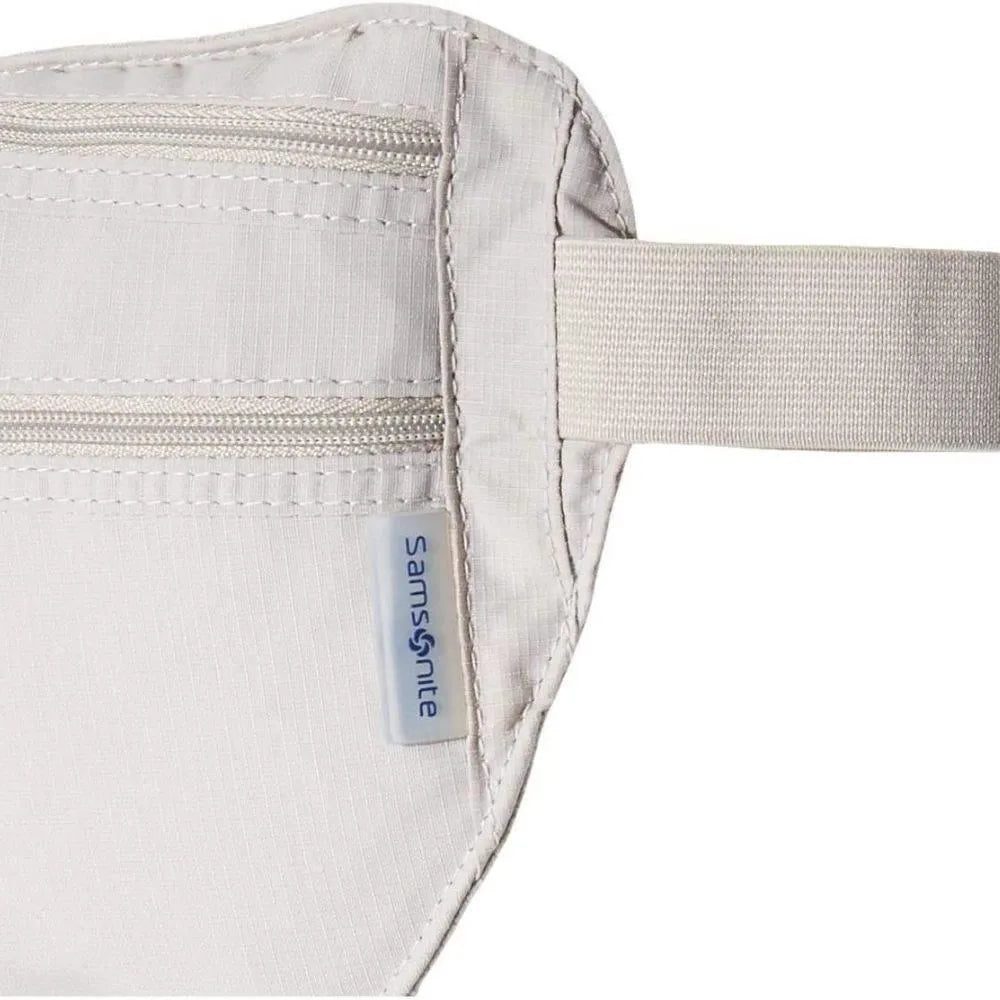 חגורת כסף פאוץ׳ מבית Samsonite עם הגנת RFID