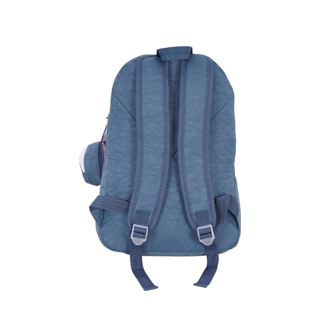 תיק גב עם תא ללפטופ וארנק חיצוני לבית ספר דגם Campus מבית POLO CLUB