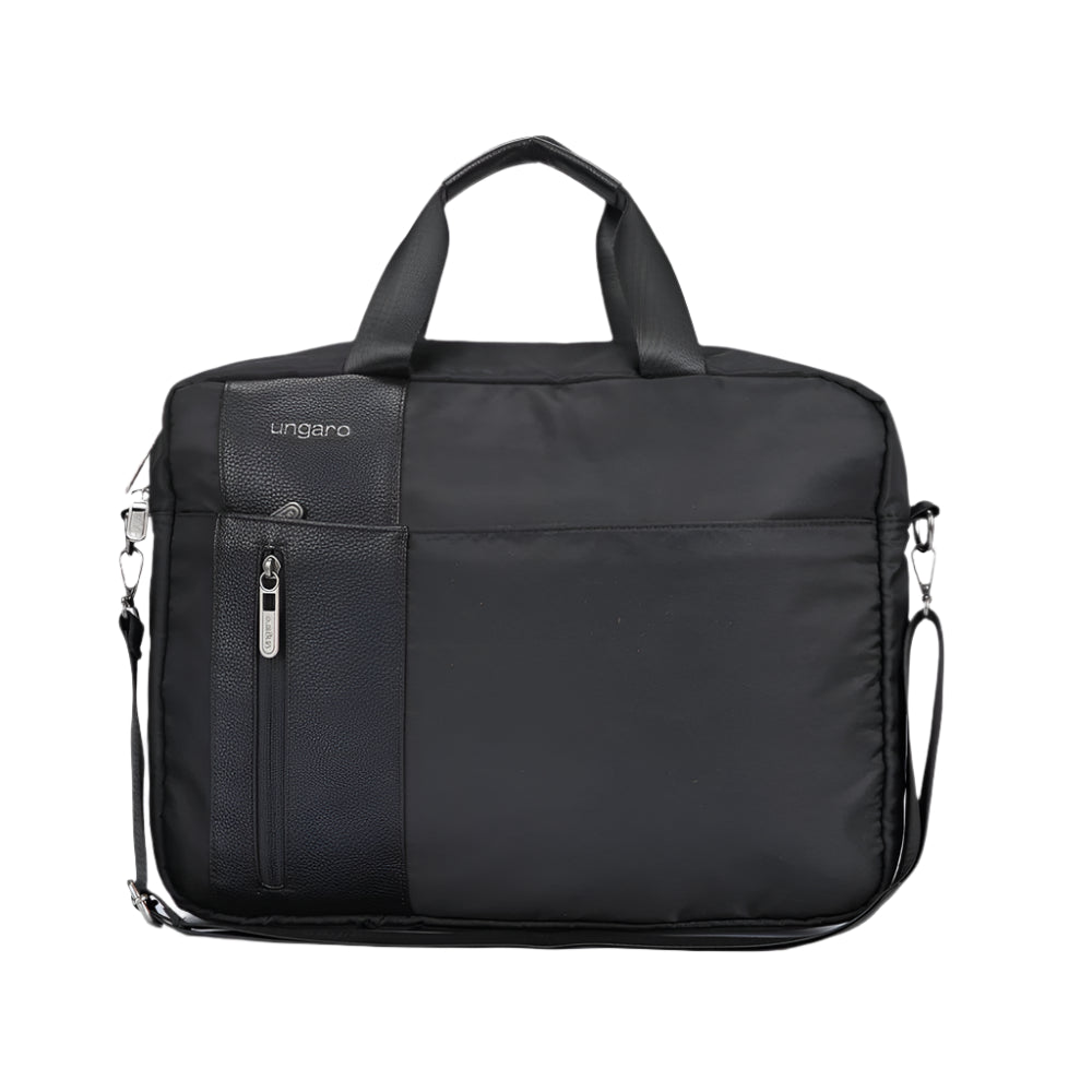 תיק צד עסקי פונקציונלי למחשב נייד 15.6" מבית EMANUEL UNGARO