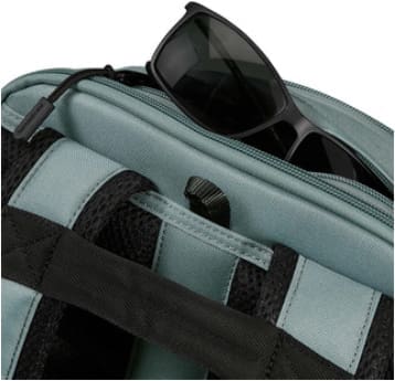 תיק גב אופנתי לנשים עם תא ללפטופ 14.1" מבית המותג העולמי Samsonite דגם STACKD BIZ LAPTOP BACKPACK 14.1" FOREST