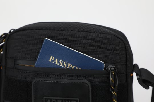 תיק צד שחור איכותי לגבר מבית AOKING דגם XK3056