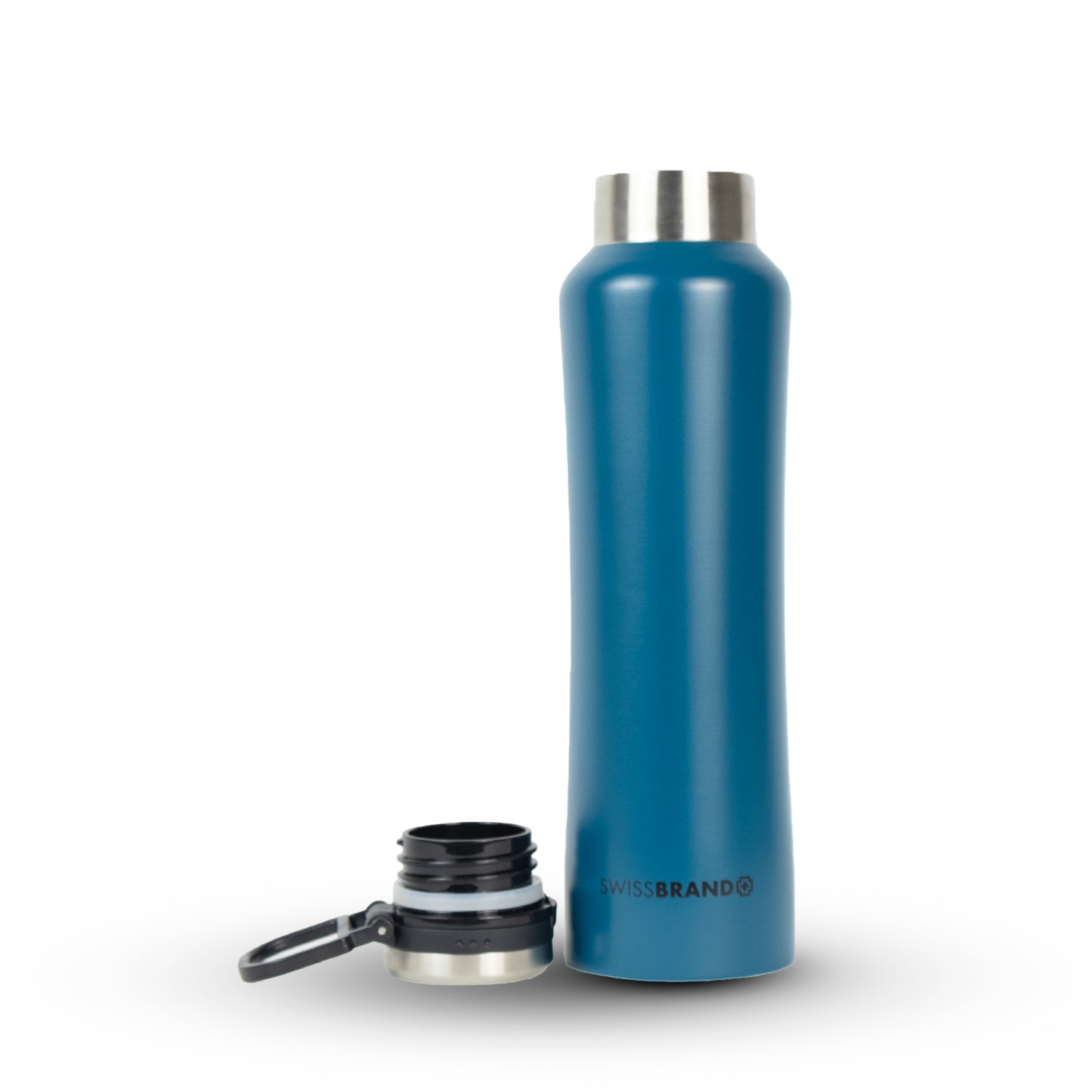 בקבוק נירוסטה 500 מ"ל שומר חום\קור מבית המותג השוויצרי SwissBrand דגם ALABAMA