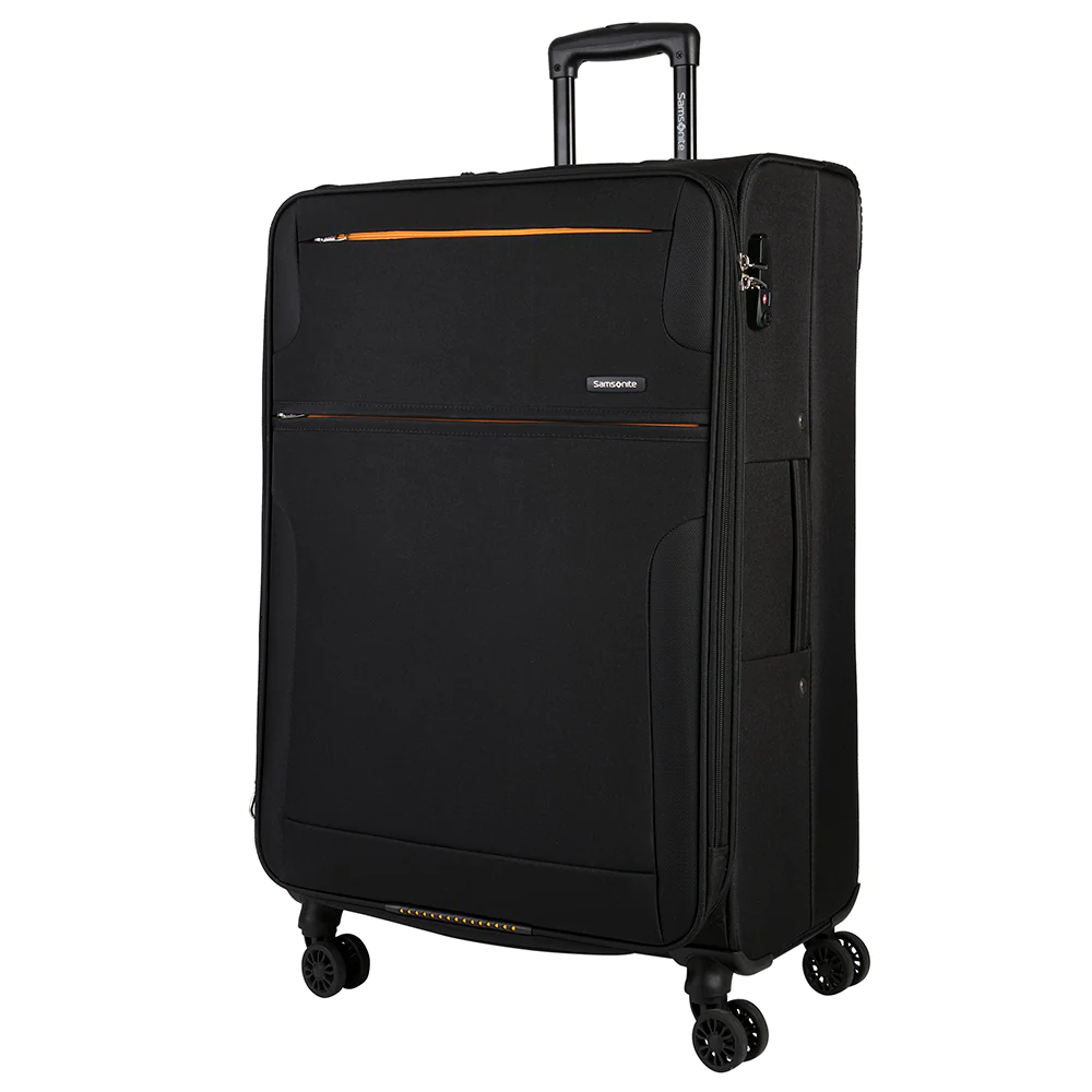 מזוודה גדולה קלה איכותית בד ״28 מבית סמסונייט Samsonite דגם BAHIA SPINNER Exp