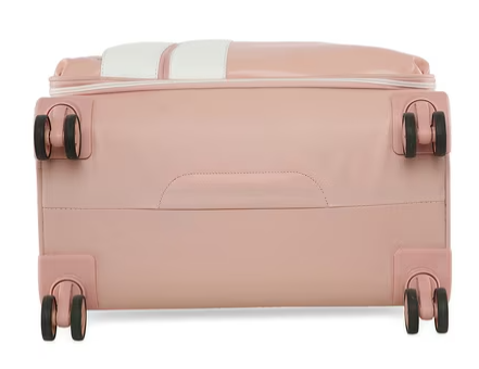 סט 3 מזוודות בד קלות ואופנתיות מבית Donna Karan DKNY דגם INSTINCT 408 ורוד מבט מתחת