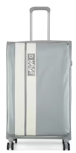 סט 3 מזוודות בד קלות ואופנתיות מבית Donna Karan DKNY דגם INSTINCT 408 אפור