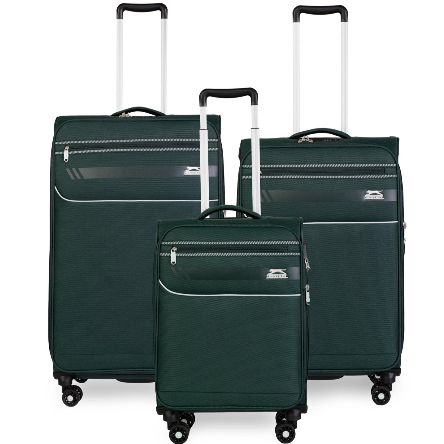 סט 3 מזוודות בד פרמיום קלות במיוחד דגם B-lite II מבית חברת היוקרה Slazenger