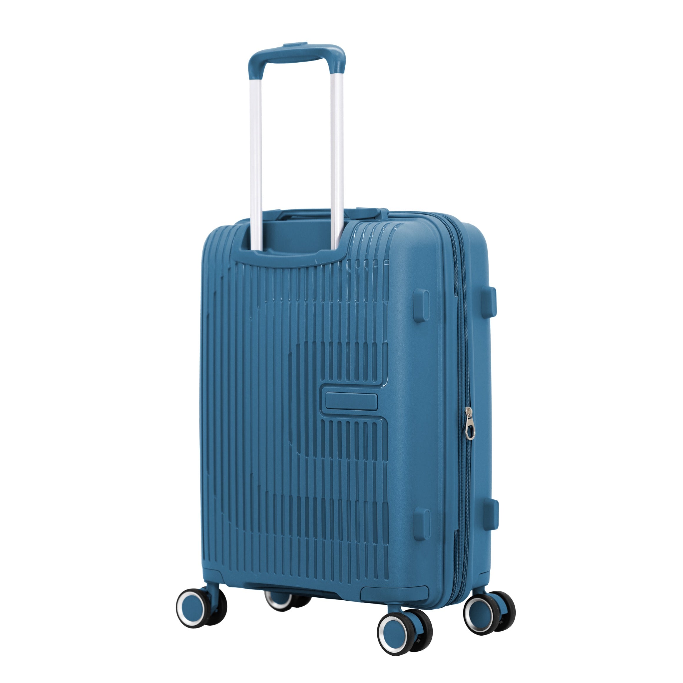 SWISS SKY סט 3 מזוודות קשיחות בלתי שבירות PP דגם Traveler כולל כרית טיסה מתנה מבית המותג היוקרתי